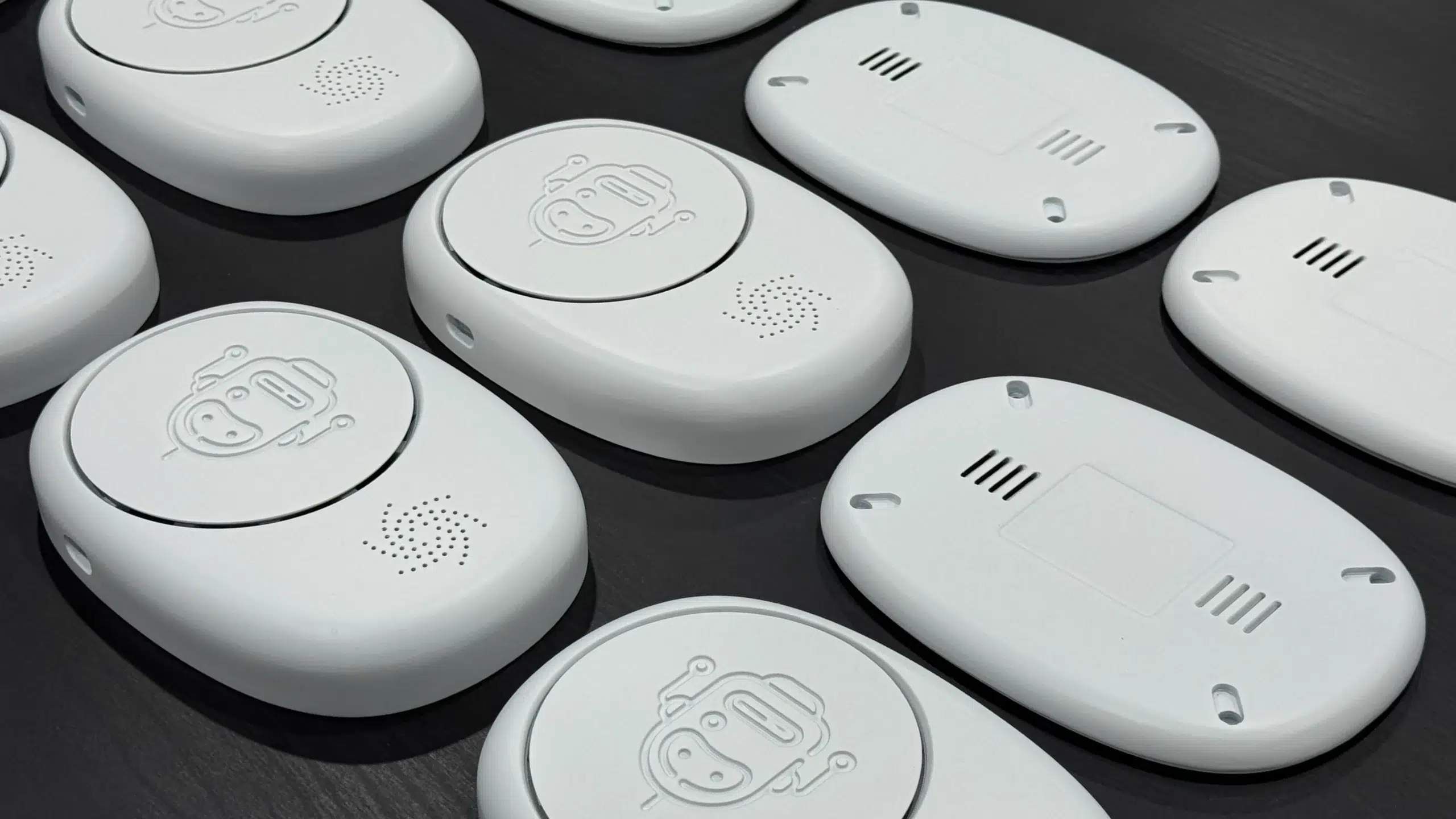 Batch of identical 3D printed end-use enclosures — small-batch production by Orbit3D Dubai