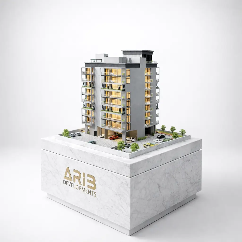 1:60 architectural scale model for a UAE property developer