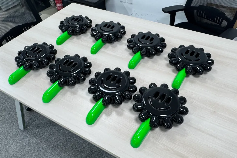 A repeatable batch of functional nylon parts, printed to spec — Orbit3D, UAE