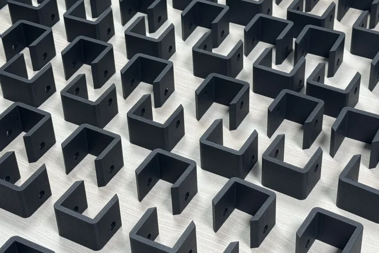 Support-free nylon lattice geometry from powder-bed printing — Orbit3D, UAE