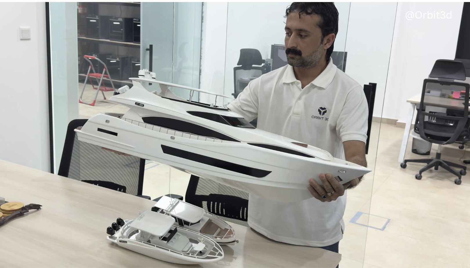Production-grade additive manufactured components by Orbit3D Dubai