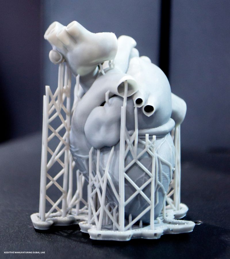 Additive manufactured components produced on demand by Orbit3D Dubai