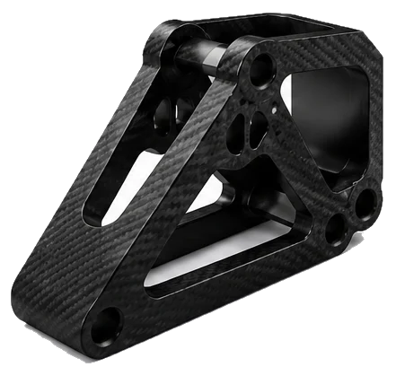 Carbon fiber 3D printed structural bracket