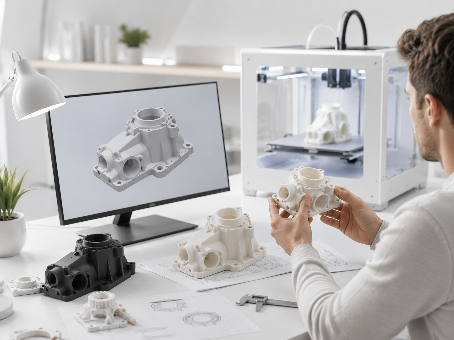 Rapid prototyping in Dubai — real prototype work by Orbit3D