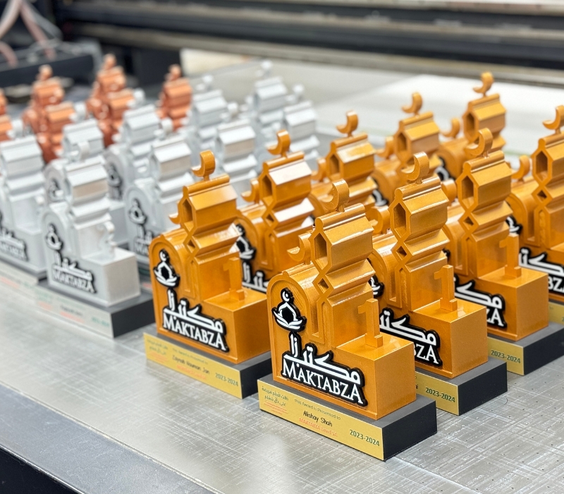 3D Printing for Awards and Trophies in Dubai, UAE
